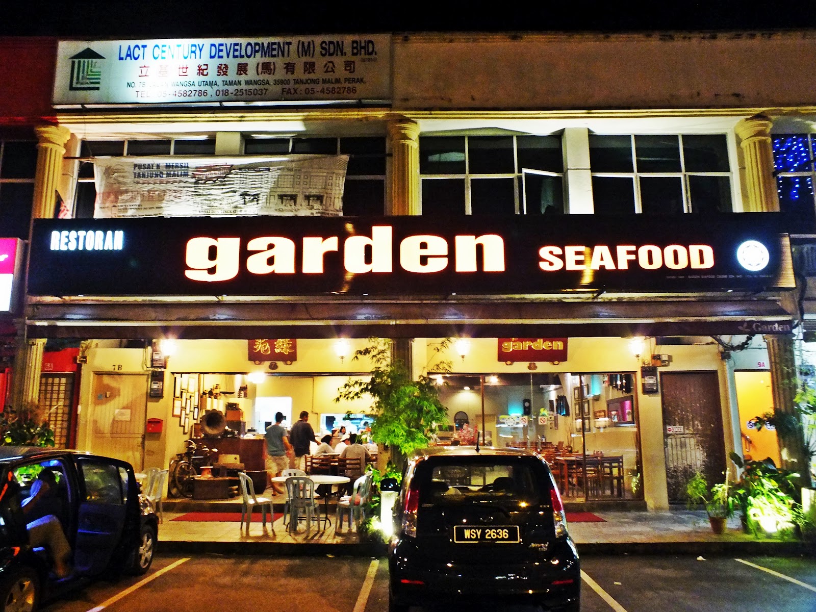 Venoth's Culinary Adventures Garden Seafood Tanjung Malim, Perak
