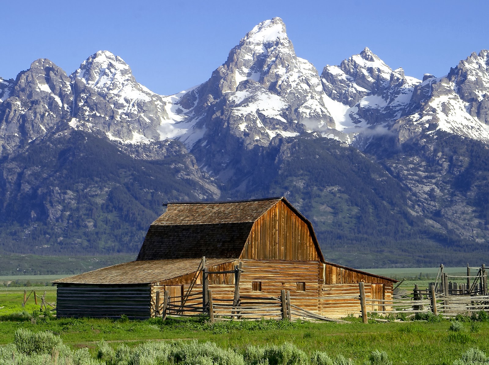 World Beautifull Places Grand Teton National Park Wyoming USA Nice View