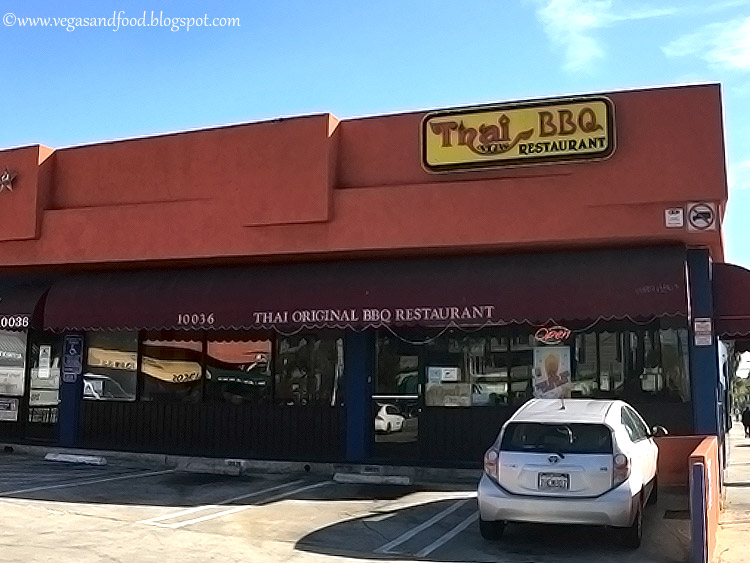 Thai Original BBQ & Restaurant Culver City Vegas and Food