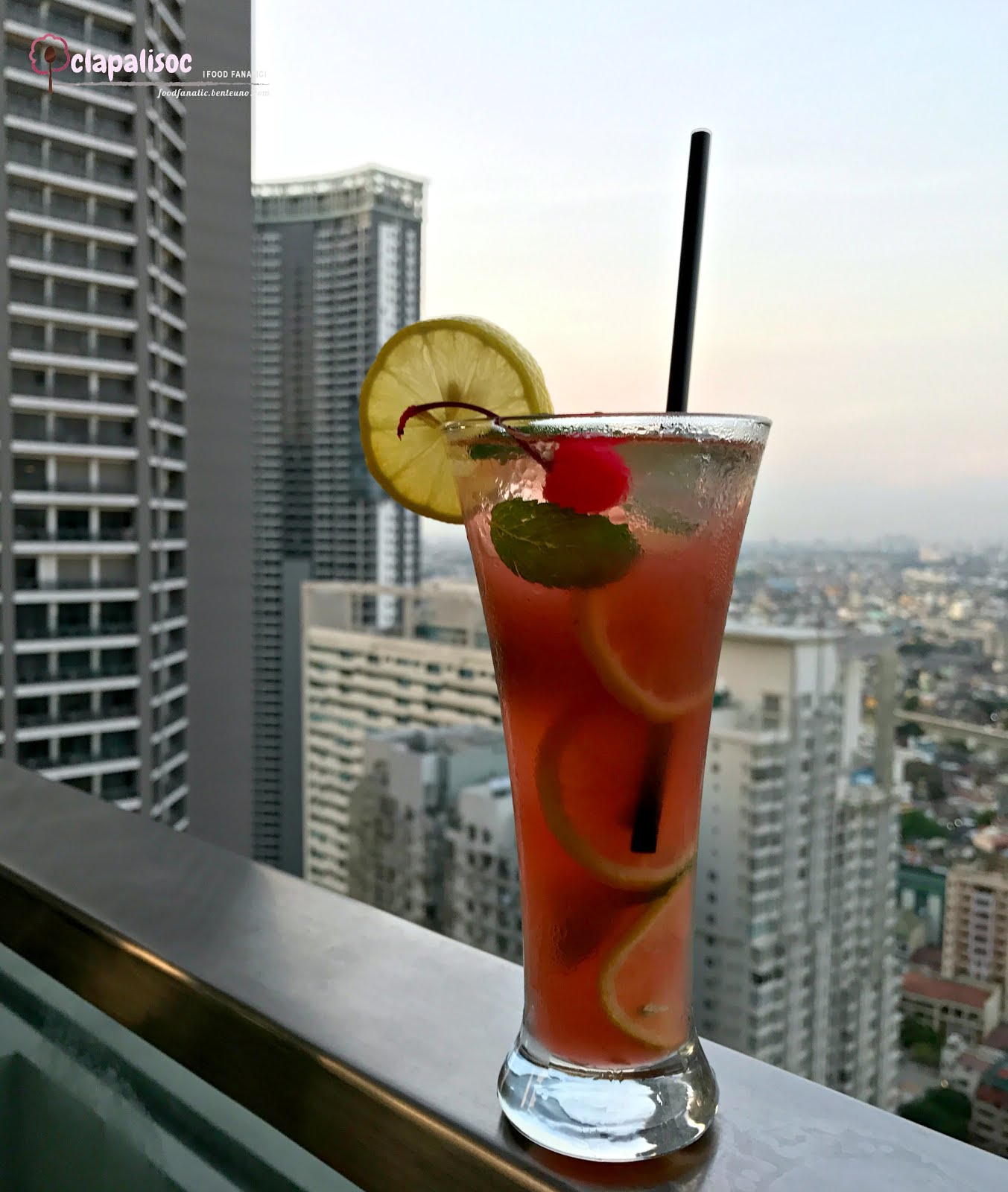 Poblacion Pub Crawl Firefly Roofdeck Bar at City Garden Grand Hotel