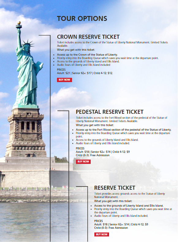 Visit the Statue of Liberty